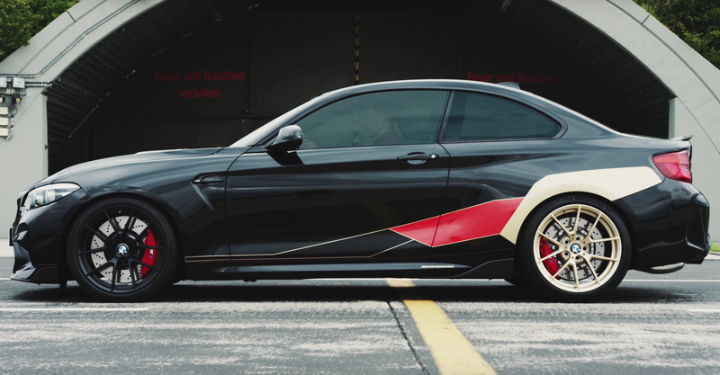 Illustration for article titled I Am Losing My Mind Over This BMW M2 Competition With German Livery